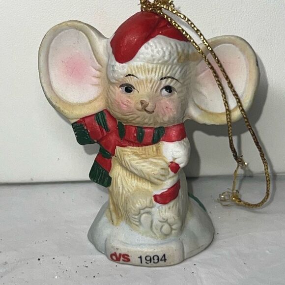 Vintage CVS Ornament 1994 Mouse Traditions Ornaments Pharmacy Ornaments Christma - Picture 1 of 9